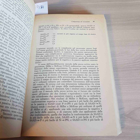 PSICOLINGUISTICA: PERCEZIONE, MEMORIA E APPRENDIMENTO DEL LINGUAGGIO - ANTINUCCI