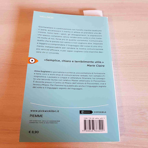 IL LINGUAGGIO SEGRETO DEL CORPO LA COMUNICAZIONE NON VERBALE - GUGLIELMI - 2017