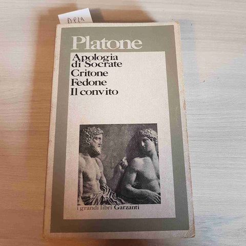 APOLOGIA DI SOCRATE, CRITONE, FEDONE, IL CONVITO - PLATONE - GARZANTI - 1975