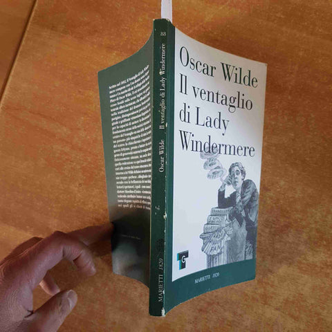 OSCAR WILDE Il ventaglio di Lady Windermere 1998 MARIETTI 1820 storia di una