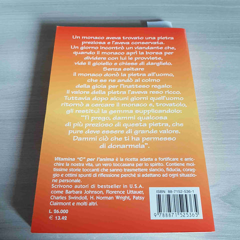 VITAMINA C PER L'ANIMA STORIE PER FORTIFICARE E ARRICCHIRE LA TUA VITA-GRIBAUDI