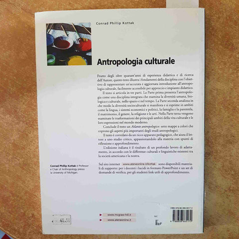 ANTROPOLOGIA CULTURALE - CONRAD PHILIP KOTTAK - 2008 - MCGRAW HILL