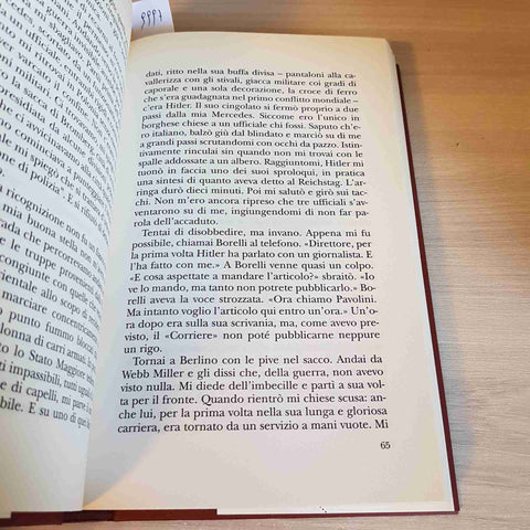 SOLTANTO UN GIORNALISTA - INDRO MONTANELLI - RIZZOLI - 2002 prima edizione