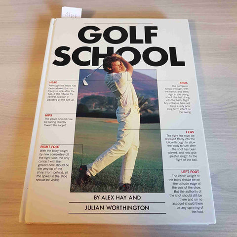 GOLF SCHOOL -  ALEX HAY, JULIAN WORTHINGTON - 1986 hamlyn