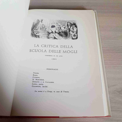 IL TEATRO DI MOLIERE volume primo EDITRICE ITALIANA DI CULTURA 1965 illustrato