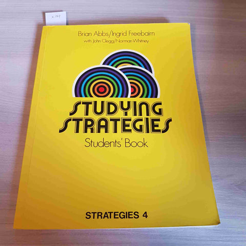 STUDYING STRATEGIES STUDENT'S BOOK - BRIAN ABBS, INGRID FREEBAIRN - LONGMAN