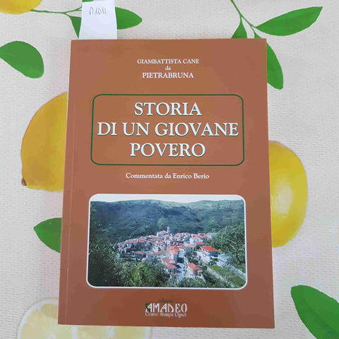 STORIA DI UN GIOVANE POVERO - GIAMBATTISTA CANE DA PIETRABRUNA - AMADEO - 2011