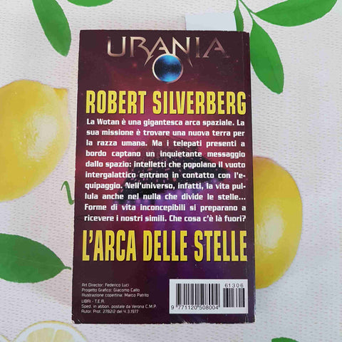 URANIA L'ARCA DELLE STELLE - ROBERT SILVERBERG - MONDADORI - 1997