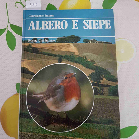 ALBERO E SIEPE botanica giardinaggio TOURING CLUB ITALIANO 1986 ambiente natura