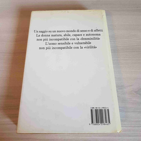 AMORE E PREGIDIZIO - ELENA GIANINI BELOTTI - MONDADORI - 1988 prima edizione