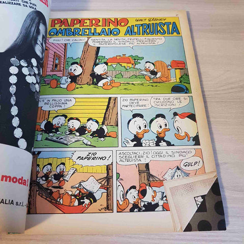 GIUGNO 1972 ALMANACCO TOPOLINO - WALT DISNEY - MONDADORI paperino zio paperone