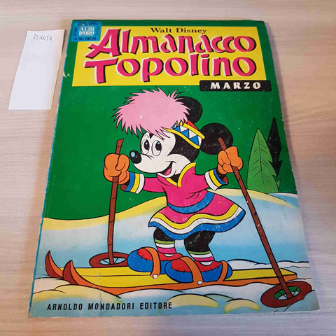 MARZO 1973 ALMANACCO TOPOLINO - WALT DISNEY - MONDADORI paperino zio paperone