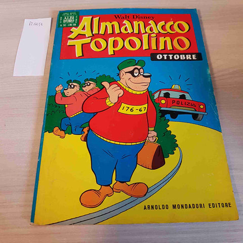 OTTOBRE 1973 ALMANACCO TOPOLINO - WALT DISNEY - MONDADORI paperino paperone