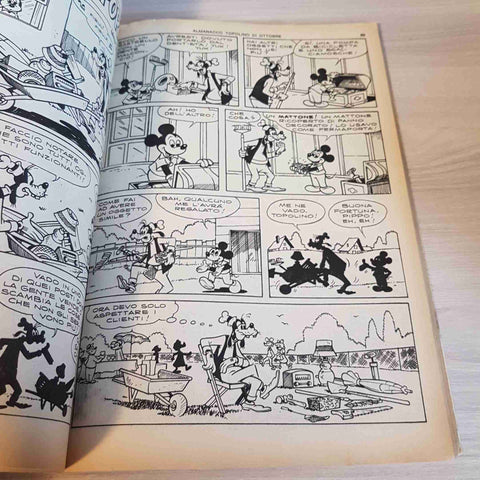 OTTOBRE 1973 ALMANACCO TOPOLINO - WALT DISNEY - MONDADORI paperino paperone