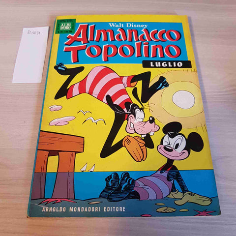 LUGLIO 1974 ALMANACCO TOPOLINO - WALT DISNEY - MONDADORI paperino zio paperone