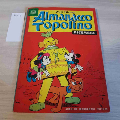 DICEMBRE 1973 ALMANACCO TOPOLINO - WALT DISNEY - MONDADORI paperino zio paperone