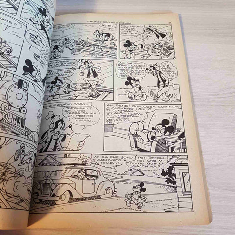 DICEMBRE 1973 ALMANACCO TOPOLINO - WALT DISNEY - MONDADORI paperino zio paperone