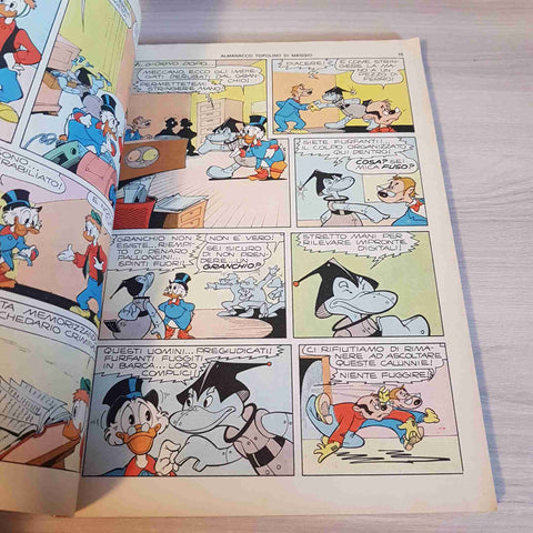 MAGGIO 1974 ALMANACCO TOPOLINO - WALT DISNEY - MONDADORI paperino zio paperone