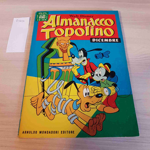 DICEMBRE 1972 ALMANACCO TOPOLINO - WALT DISNEY - MONDADORI paperino zio paperone