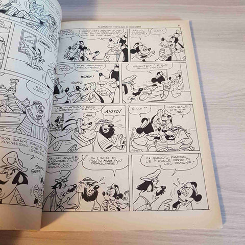 DICEMBRE 1972 ALMANACCO TOPOLINO - WALT DISNEY - MONDADORI paperino zio paperone