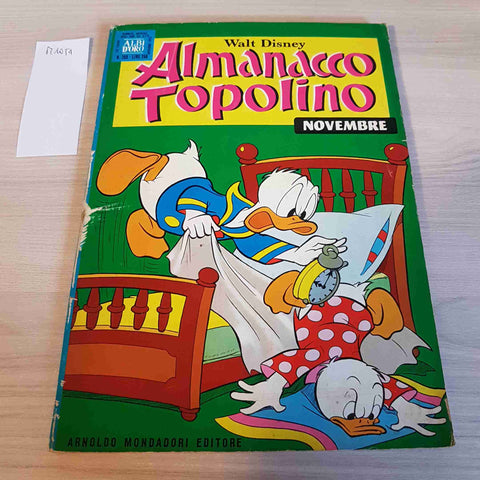 NOVEMBRE 1973 ALMANACCO TOPOLINO - WALT DISNEY - MONDADORI paperino zio paperone