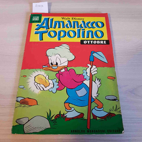 OTTOBRE 1972 ALMANACCO TOPOLINO - WALT DISNEY - MONDADORI paperino zio paperone