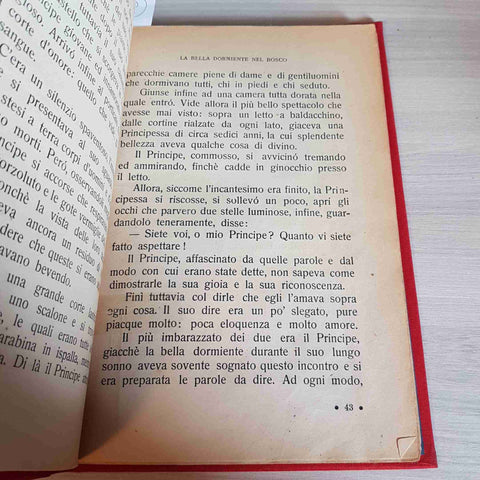 CAPPUCCETTO ROSSO E ALTRE NOVELLE - PERRAULT - ARNEODO 1943 cattive condizioni