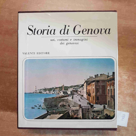 STORIA DI GENOVA 3 volumi + cofanetto VALENTI 1974 con difetto! i genovesi