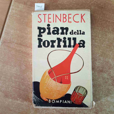 JOHN STEINBECK Pian della Tortilla 1952 BOMPIANI XX edizione