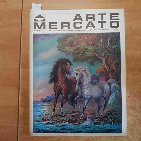 ARTE MERCATO ANNO 4 internazionale d'arte contemporanea 1973 ZANELLA MALNATI