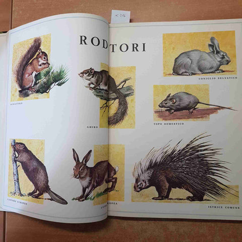 GRANDE ATLANTE DEL REGNO ANIMALE 1971 EDIZIONI CAPITOL bologna 434 illustrazioni