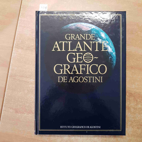 GRANDE ATLANTE GEOGRAFICO DE AGOSTINI  1992 EDIZIONE LUSSO