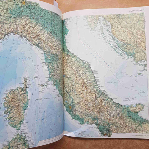 GRANDE ATLANTE GEOGRAFICO DE AGOSTINI  1992 EDIZIONE LUSSO