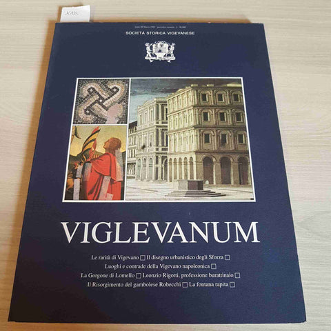 VIGLEVANUM sforza napoleone gorgone rigotti 1993 SOCIETA' STORICA VIGEVANESE