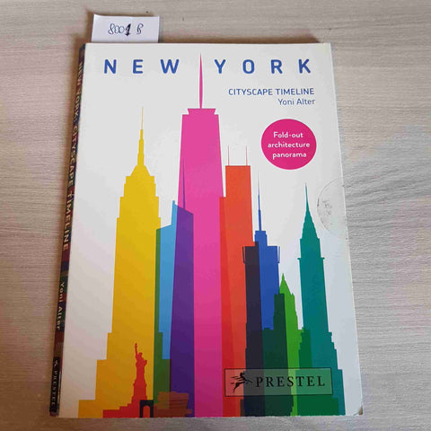 NEW YORK CITYSCAPE TIMELINE fold-out architecture panorama YONI ALTER PRESTEL