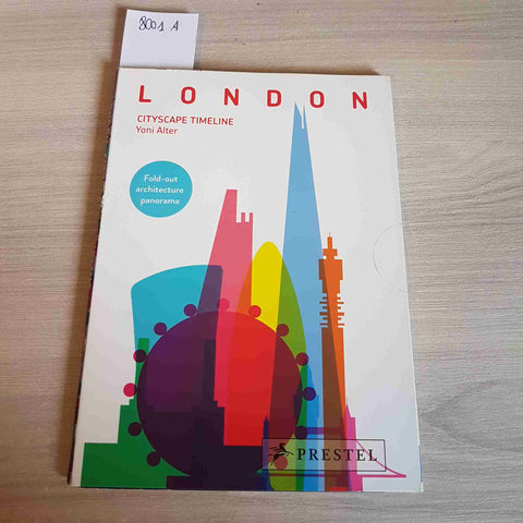 LONDRA CITYSCAPE TIMELINE fould-out architecture panorama YONI ALTER - PRESTEL