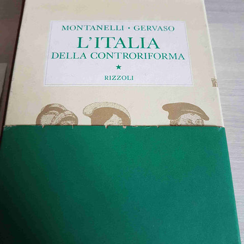 L'ITALIA DELLA CONTRORIFORMA - GERVASO, INDRO MONTANELLI - RIZZOLI 1968 storia