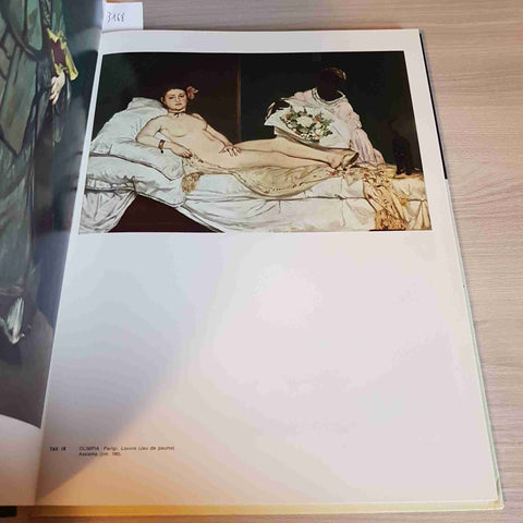 L'OPERA PITTORICA DI EDOUARD MANET - CLASSICI DELL'ARTE 1967 RIZZOLI