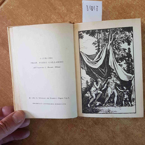 IL TESORO DELLA POESIA E DELLA PROSA ITALIANE 6 volumi +cofanetto SELEZIONE 1963