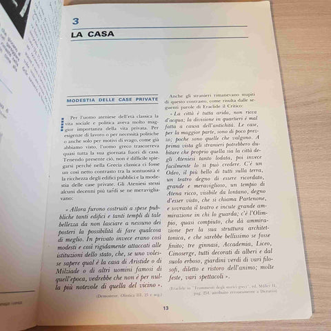 I GRECI NELL'ETA' DI PERICLE: VITA QUOTIDIANA E PUBBLICA BARBIERI - LOESCHER