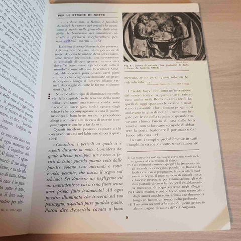 LA VITA QUOTIDIANA A ROMA 2 volumi - GIANNA BONIS CUAZ - LOESCHER - 1963