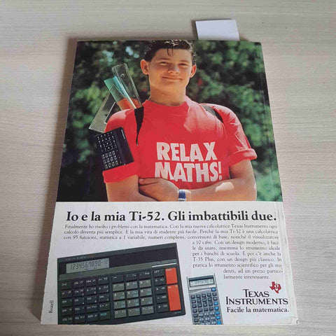 LINUS N° 10 ottobre 1989 ANNO XXV  INCHIESTA COSI' GIOVANI, COSI' SOLI - RCS