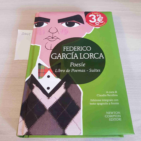 POESIE LIBRO DE POEMAS SUITES - FEDERICO GARCIA LORCA - NEWTON COMPTON - 2014