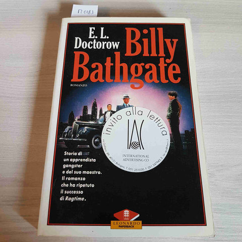 BILLY BATHGATE - E. L. DOCTOROW - LEONARDO - 1990