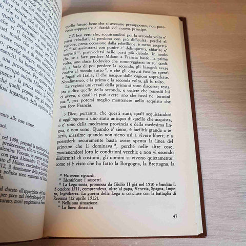 IL PRINCIPE - NICCOLO' MACHIAVELLI - FABBRI EDITORI - 1995