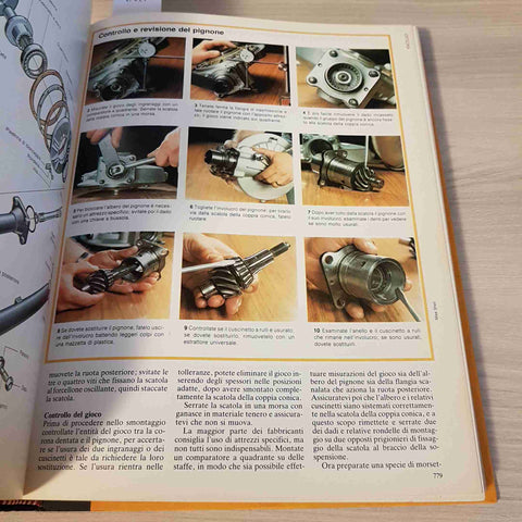 ENCICLOPEDIA PRATICA PER LA MOTO SU STRADA 3 rilegato e completo FABBRI - 1981