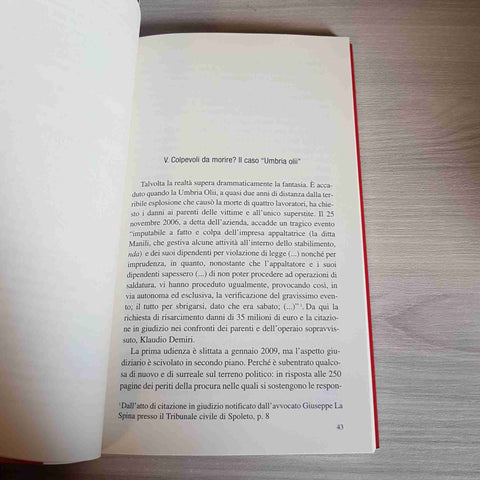 UNO OGNI SETTE ORE PERCHE' DI LAVORO SI MUORE - DATENEWS - PAGLIARINI, REPETTO