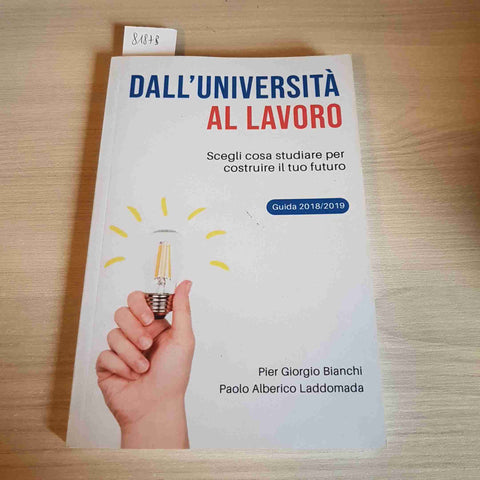 DALL'UNIVERSITA' AL LAVORO SCEGLI COSA STUDIARE PER COSTRUIRE IL TUO FUTURO