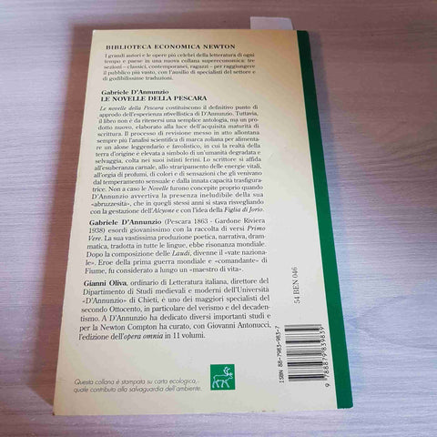 LE NOVELLE DELLA PESCARA - GABRIELE D'ANNUNZIO - NEWTON - 1995