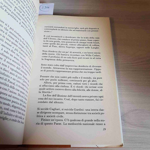 IL SENTIMENTO E LA RAGIONE pd quercia comunismo ACHILLE OCCHETTO - RIZZOLI 1994